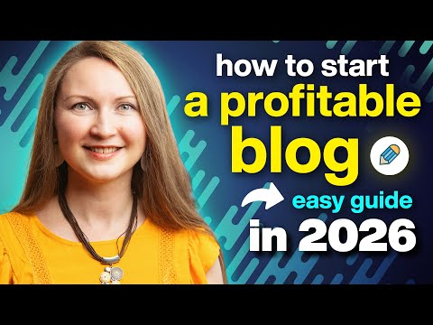 How to START BLOGGING in 2026  | A step by step guide for complete beginners