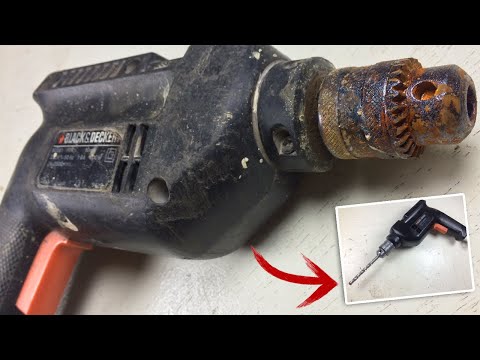 Electric Drill Restoration | Very Old Black & Decker Drill Restoration