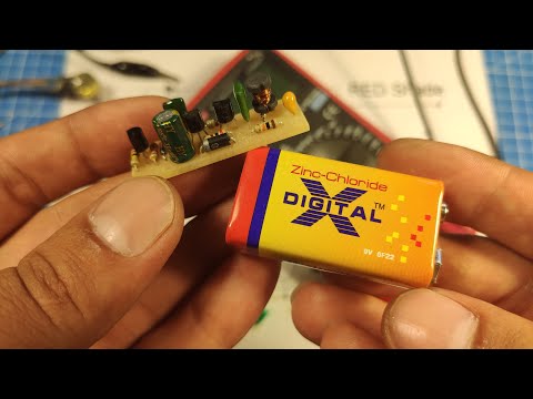 Преобразователь из 1,5В в 9В для мультиметра своими руками