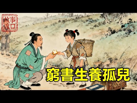 窮書生趕考途中收養落魄孤兒，同行夥伴紛紛看他笑話，誰知孤兒竟是個福星轉世，幫他科考一舉拿下榜首，升官發財儅首富，還治好了妻子多年頭疾【故事渡口】#民間故事 #故事分享 #故事