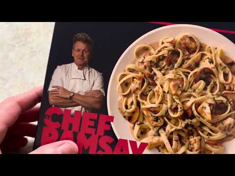 Chef Ramsay Chicken Marsala Pasta
