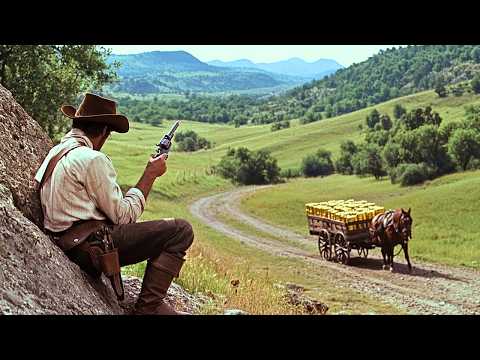 A tracker is assigned to find a missing wagon filled with gold coins | Old Western Movie