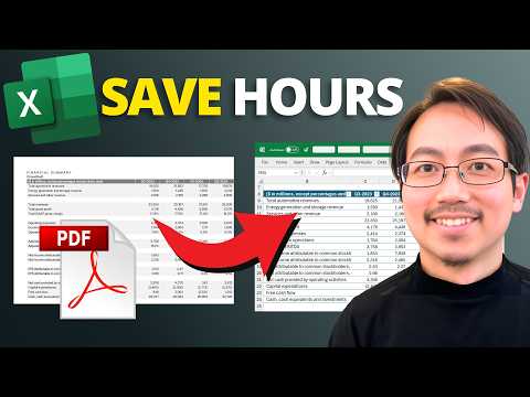 Import PDFs into Excel with Power Query