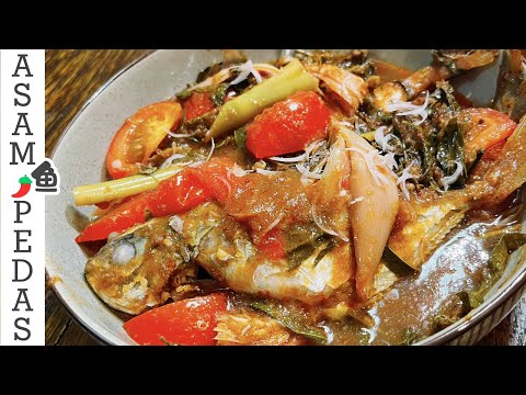 Asam Pedas Ikan 很家常的做法 味道不在调味料而是在香料中提取 开胃同时也能吃到鱼的鲜味 | Mr. Hong Kitchen