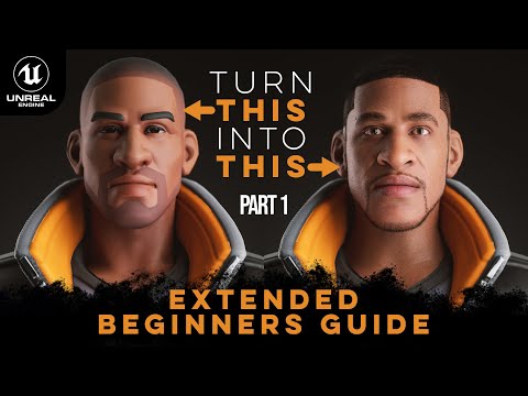 Turn a Stylized Character into a Realistic MetaHuman - Mesh to Metahuman - Extended Beginners Guide