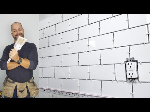 How To Install A Subway Tile Backsplash