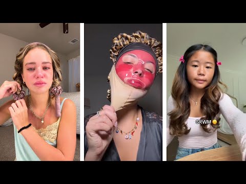 Different Types of GRWM 💄 | School, Million Steps routine , Griefing & More Compilation !