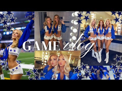 Game Day Vlog | Dallas Cowboys Cheerleader | Texans vs Cowboys 2024