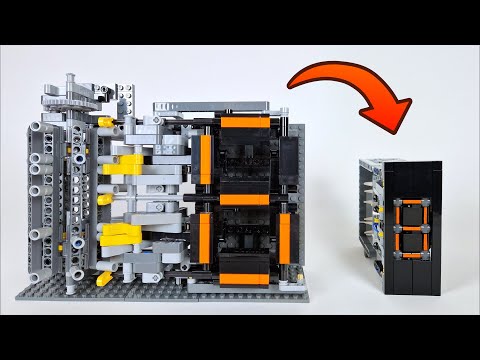 Building the World's Most Compact LEGO 7-Segment Display