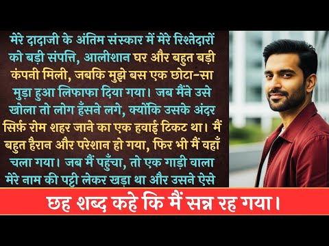 दादाजी के अंतिम संस्कार में सबको दौलत मिली, मुझे सिर्फ़ एक टिकट