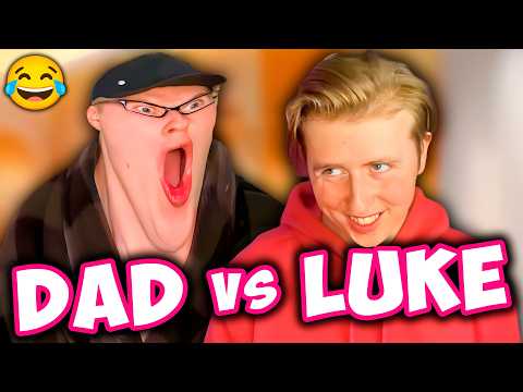 Try Not to Laugh Watching the Most Viewed LUKE DAVIDSON Best Funny DAD vs SON Shorts P1