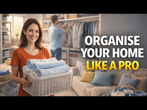 How To Organise Your Home Like a Professional Organiser