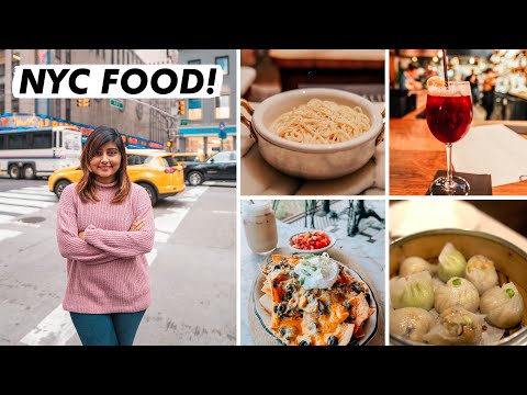 NEW YORK CITY FOOD VLOG | What I Ate On My Trip To New York! 🏙🍕