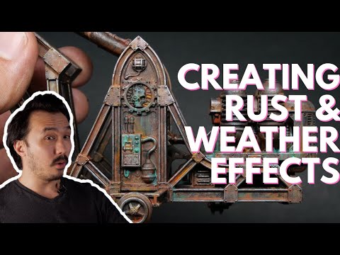 How to Think About Painting: Rust and Weathering Effects with Terrain