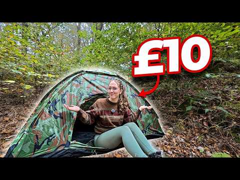 Wild Camping in a £10 Tent | What Could Go Wrong?