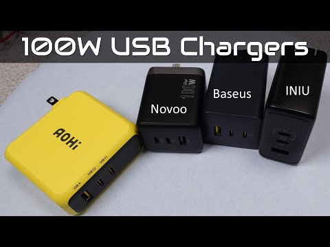 A new round of 100W USB Power Adapters Chargers Tested