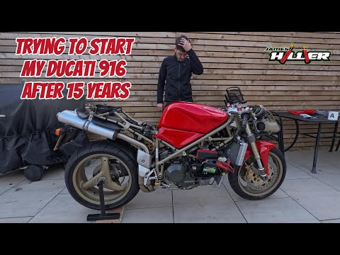 My Dream Bike Resurrection - trying to start my Ducati 916 after 15 years - Part 1