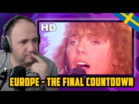 🇸🇪 First Time Seeing Europe - The Final Countdown (Official Video) TEACHER PAUL REACTS SWEDEN
