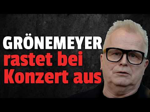 💥Herbert Grönemeyer eskaliert wegen rechts auf der Bühne