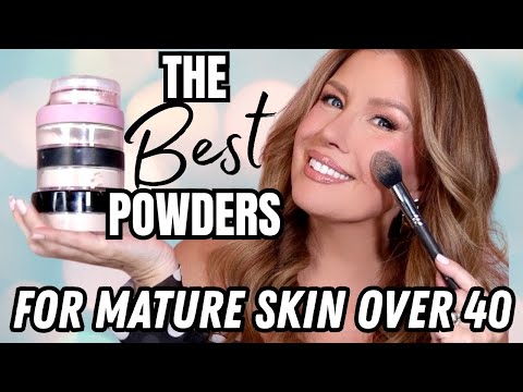 BEST Finishing Powders for MATURE SKIN- Under Eyes & Face! (2025)