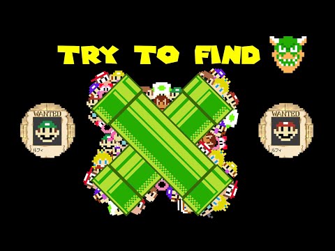 Minigame: Find the Mario Character!