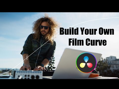 Build your own film contrast curve in DaVinci Resolve