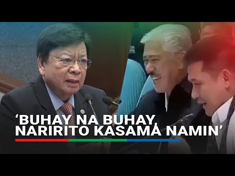 Sotto: 'Di totoong tanggal na si Marcoleta sa Senado | ABS-CBN News