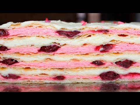 Пляцок «Вишнева слойка»