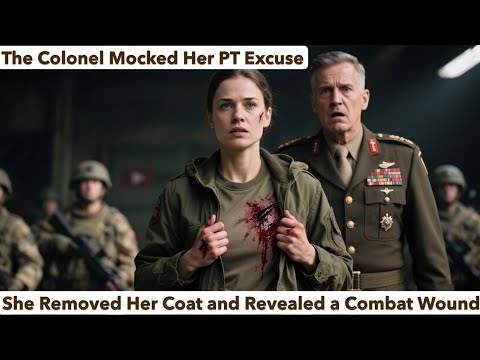 The Colonel Mocked Her PT Excuse — Until She Removed Her Coat and Revealed a Combat Wound | Mission?