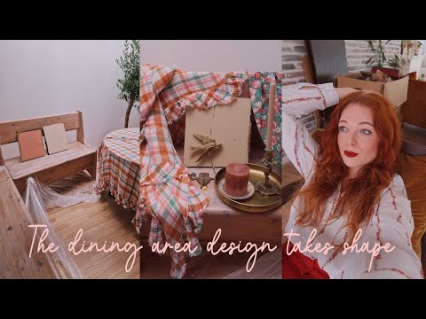 Painting & Thrifting Decor for the new boho dining area