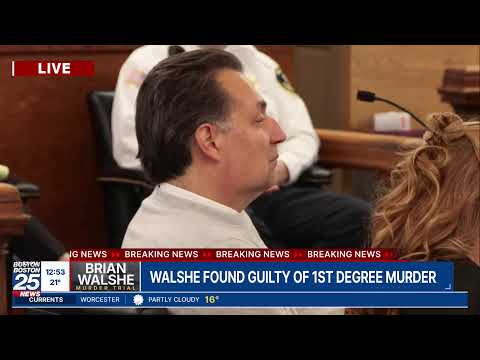 WATCH LIVE: Guilty verdict in Brian Walshe murder trial