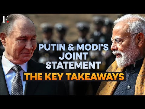 PM Modi, Putin Agree on Economic Cooperation Plan Till 2030 | Putin India Visit | Putin in India