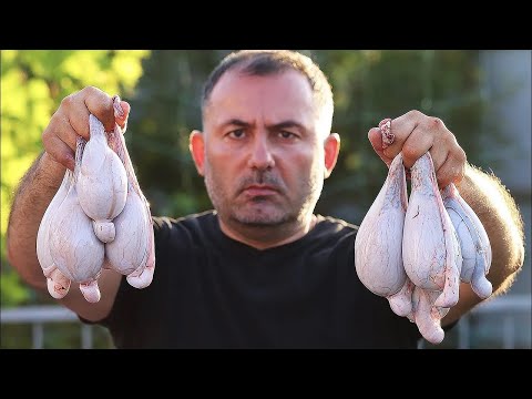 MAN'S RECIPE. FRYING RAM'S TESTICLES.