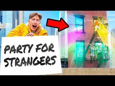 Inviting 100 Strangers to a Stranger's Apartment
