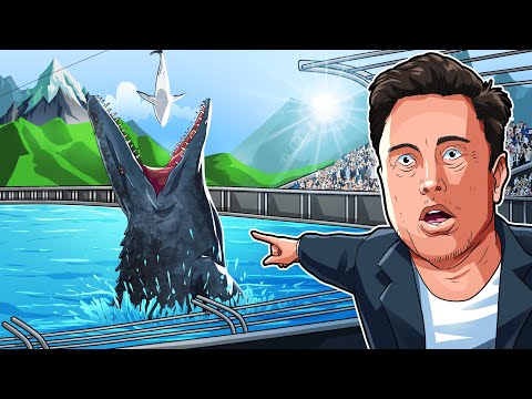 I Spent 100 Days Building Jurassic World As A Greedy Billionaire