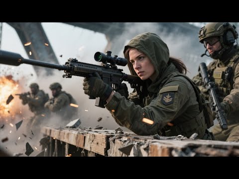 “This Is the End!” — SEALs Trapped on the Bridge Until Her Sniper Shot Cleared the Path | Emotional