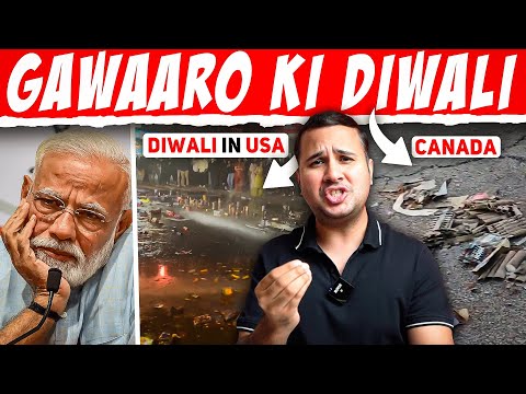 Diwali Hooliganism In America & Canada Exposed 