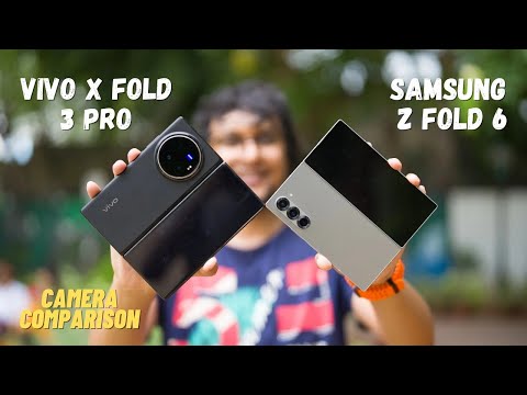 Samsung Z Fold 6 vs Vivo X Fold3 Pro | Camera Comparison
