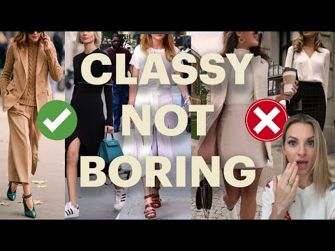 How to Dress Classy...but NOT Boring!