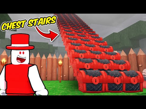 I FOUND A RUBY CHEST STAIRCASE in 99 NIGHTS in THE FOREST!