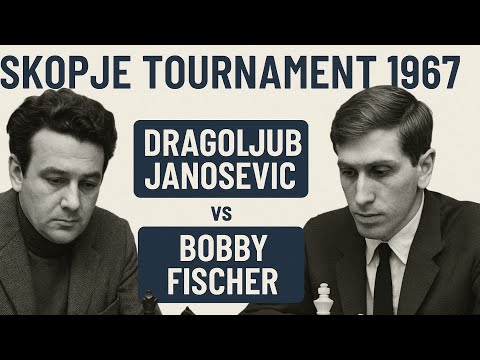 Dragoljub Janosevic vs Bobby Fischer ◉ Skopje Tournament 1967