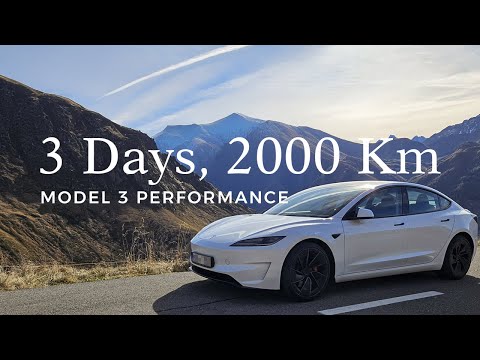 3 Days, 1300 Miles: Model 3 Performance Road Trip Breakdown