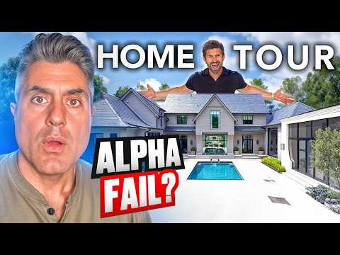 The "Sexiest" House In America? | Alpha M. Dream House Tour | FLAWS EXPOSED by Arvin Haddad