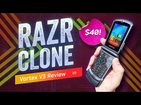 Vortex V3: A $40 Clone Of A 20-Year-Old Phone – With Android!