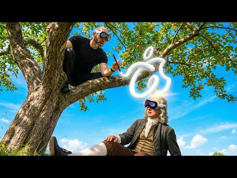 AirDraw on Apple Vision Pro (Gravity Mode Is Unreal!)