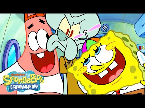 SpongeBobs lustigste Momente aus neuen Folgen! | 45 Minuten Compilation | SpongeBob Schwammkopf