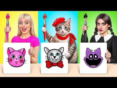Who Draws it Better Take The Prize with Cat by Multi DO Challenge