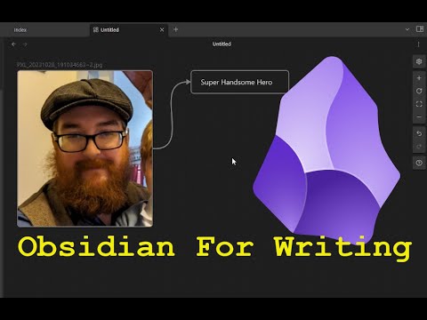 Obsidian as a writing program.  Downloading and Setting up Obsidian and plugins.