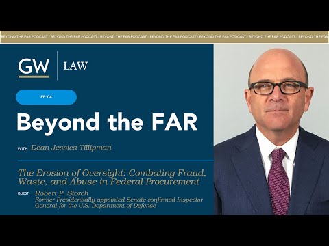 The Erosion of Oversight: Combating Fraud, Waste, and Abuse in Federal Procurement