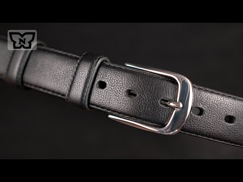 Ремень из трех слоев кожи своими руками